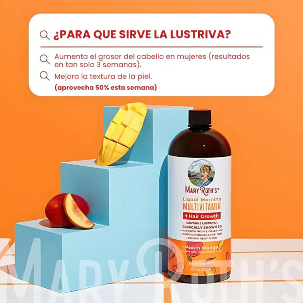 Multivitamínico Para El Crecimiento Del Cabello - Maryruth's™