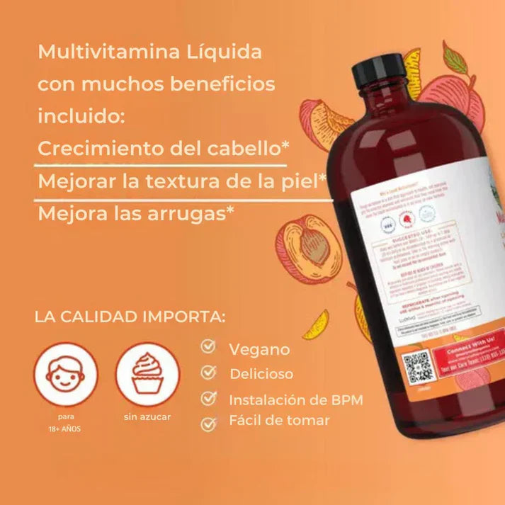 Multivitamínico Para El Crecimiento Del Cabello - Maryruth's™